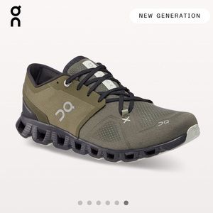 On Running Men’s Cloud X3 Running Shoes Olive/Reseda